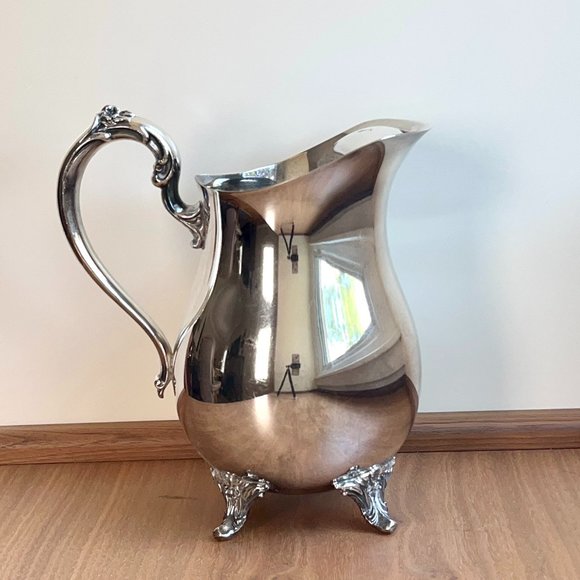 Silver Water Pitcher - Picture 1 of 5